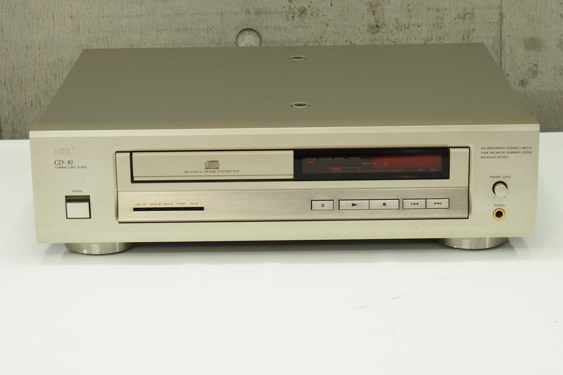 アバックWEB-SHOP / 【中古】NEC CD-10【コード01-11955】CDプレーヤー