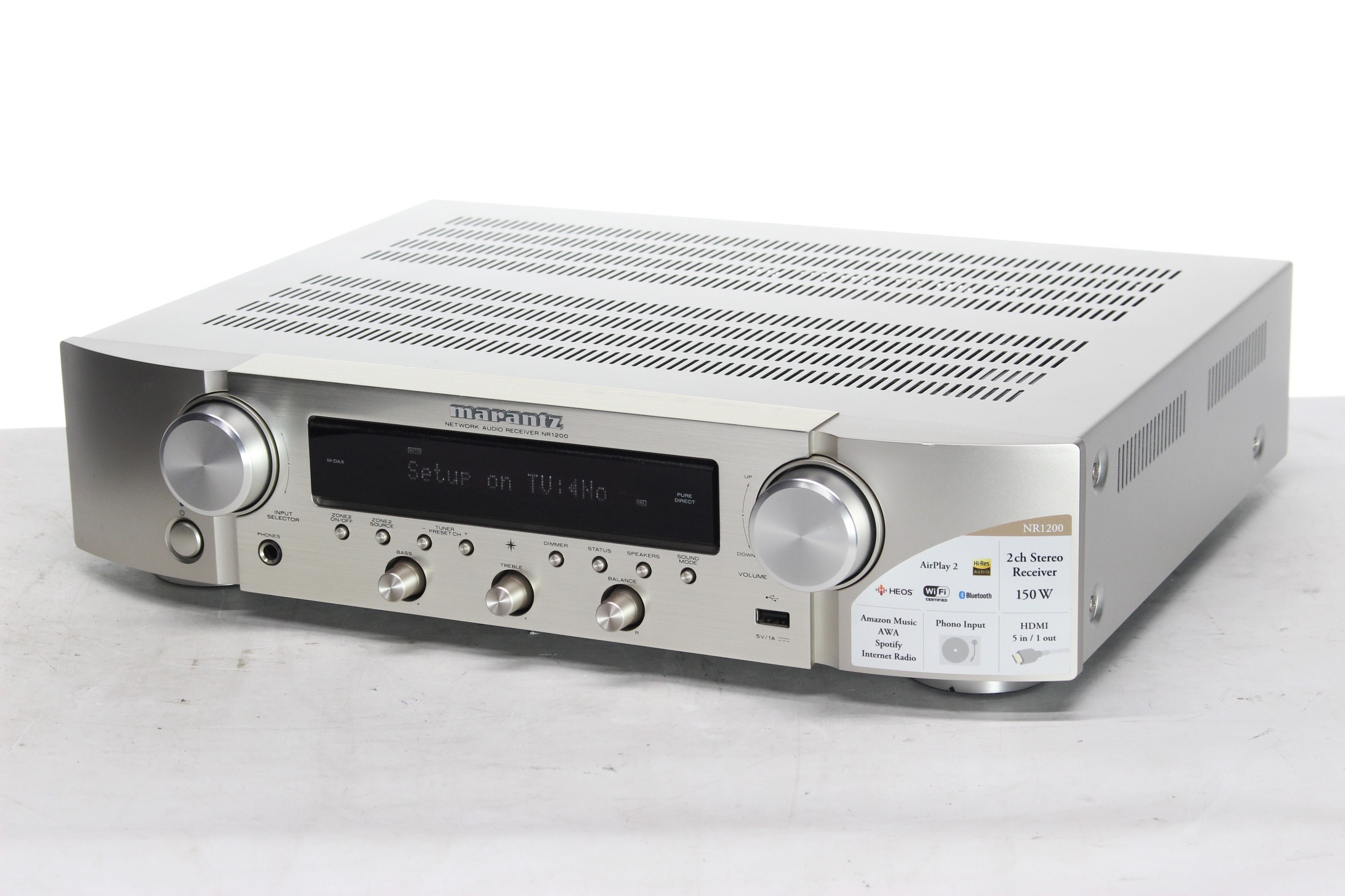 アバックWEB-SHOP / M-CR612 [シルバーゴールド] marantz [マランツ] ネットワークCDレシーバー  下取り査定額20%アップ実施中！