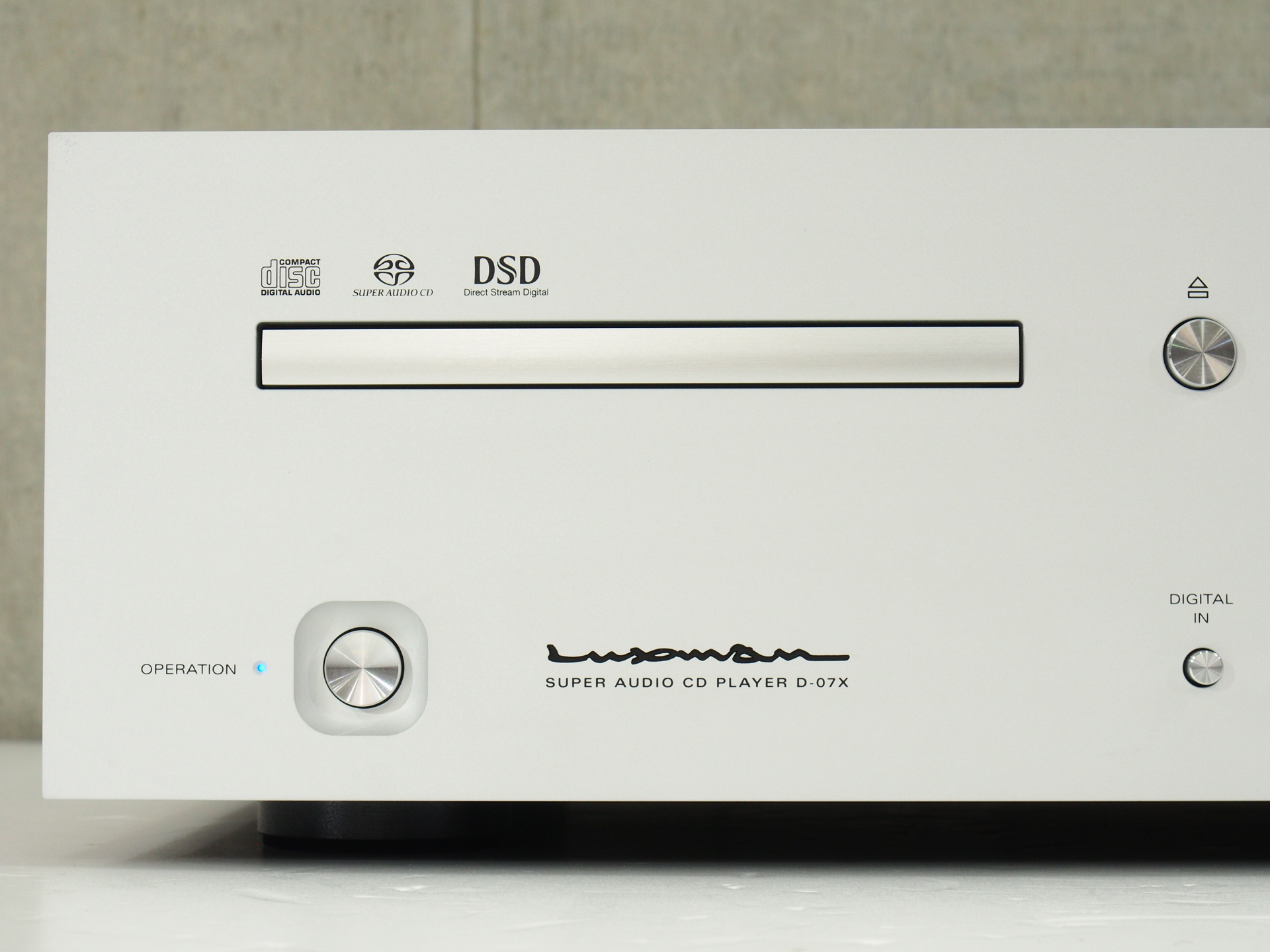 LUXMAN D-07X CDプレーヤー 開封未使用品！m0a250 - オーディオ機器