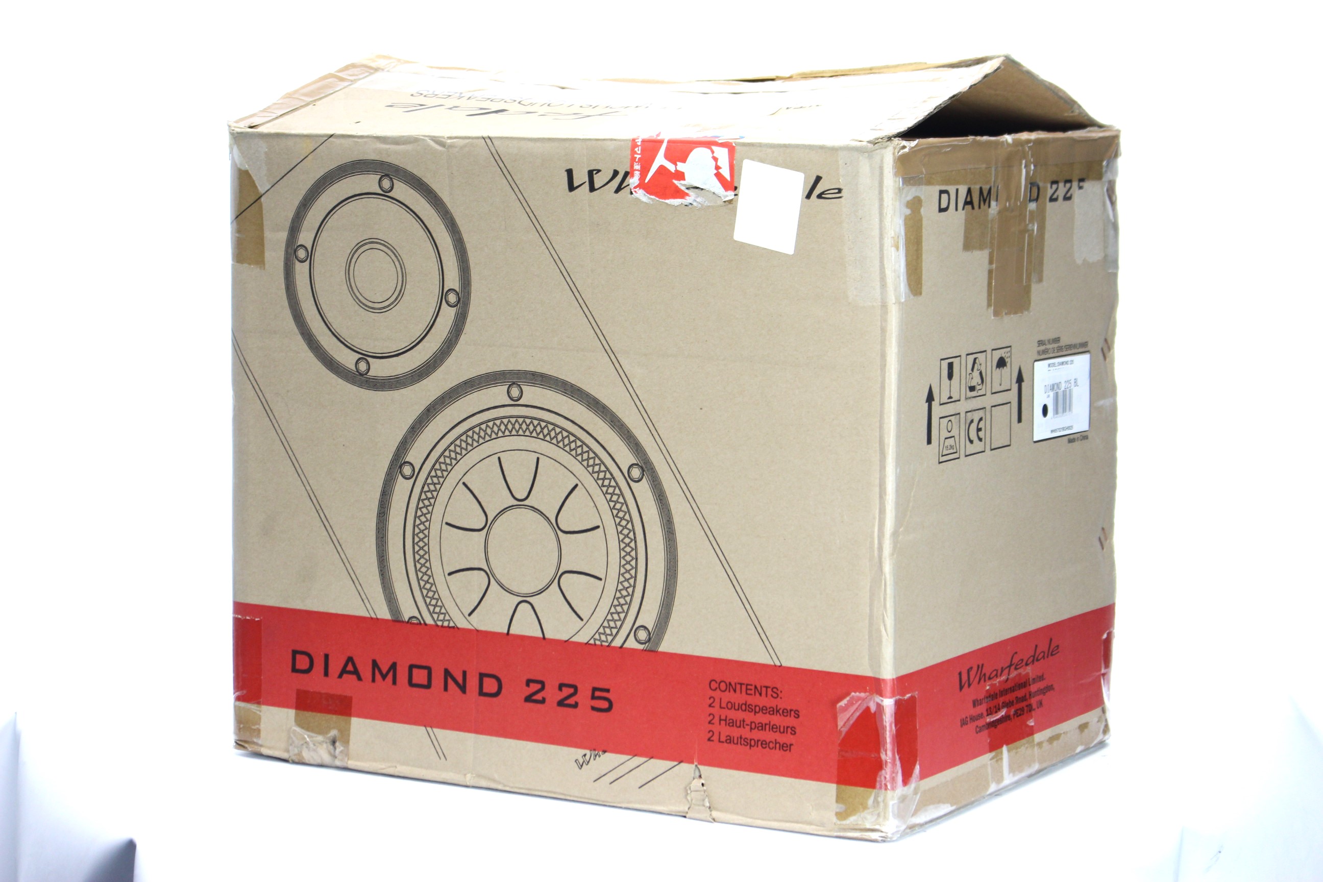 アバックWEB-SHOP / 【中古】Wharfedale DIAMOND 225(BL)【コード21-05635】ブックシェルフスピーカー(ペア)