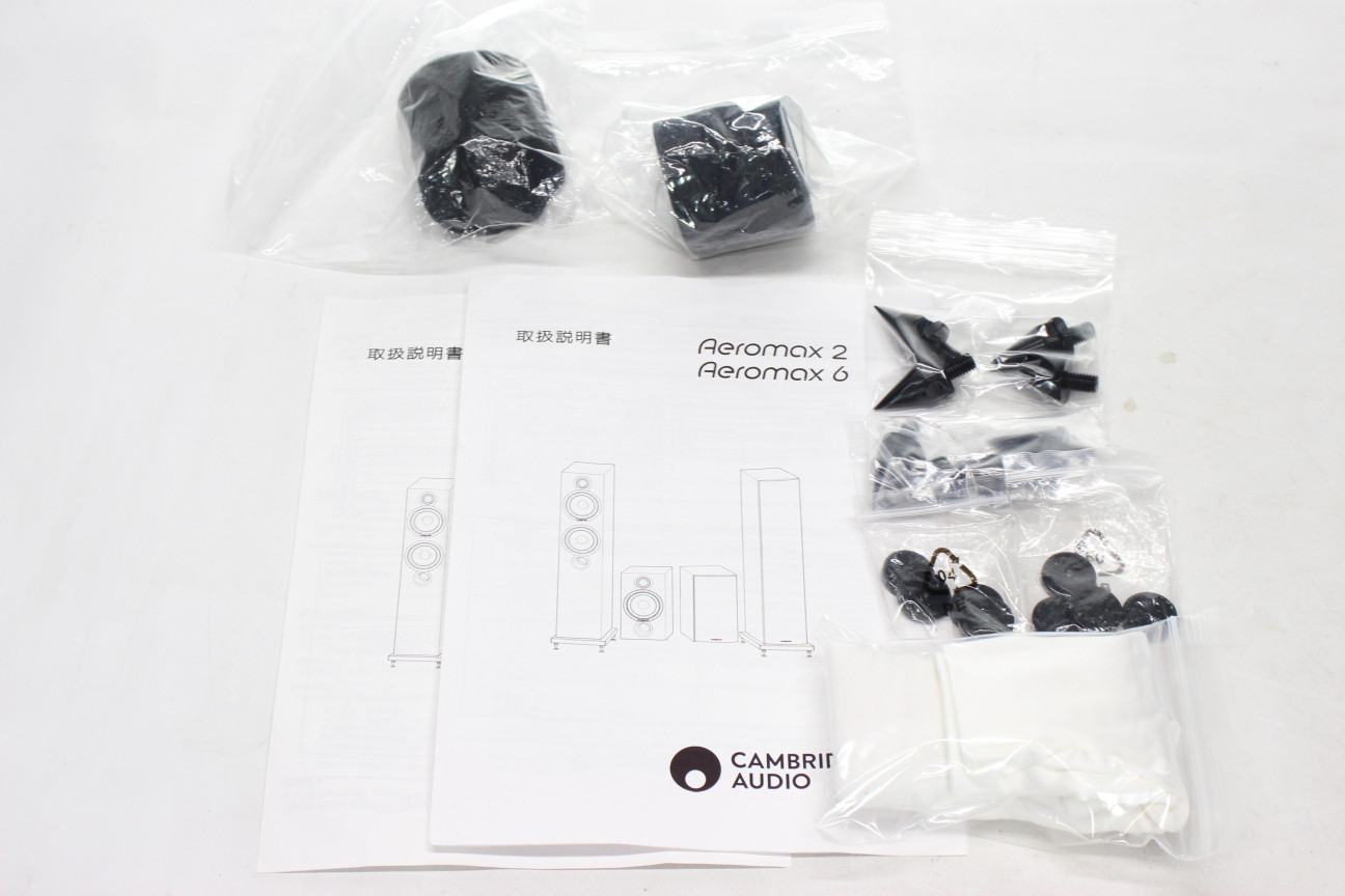 ①Cambridge Audio Aeromax6 ペア トールボーイスピーカー