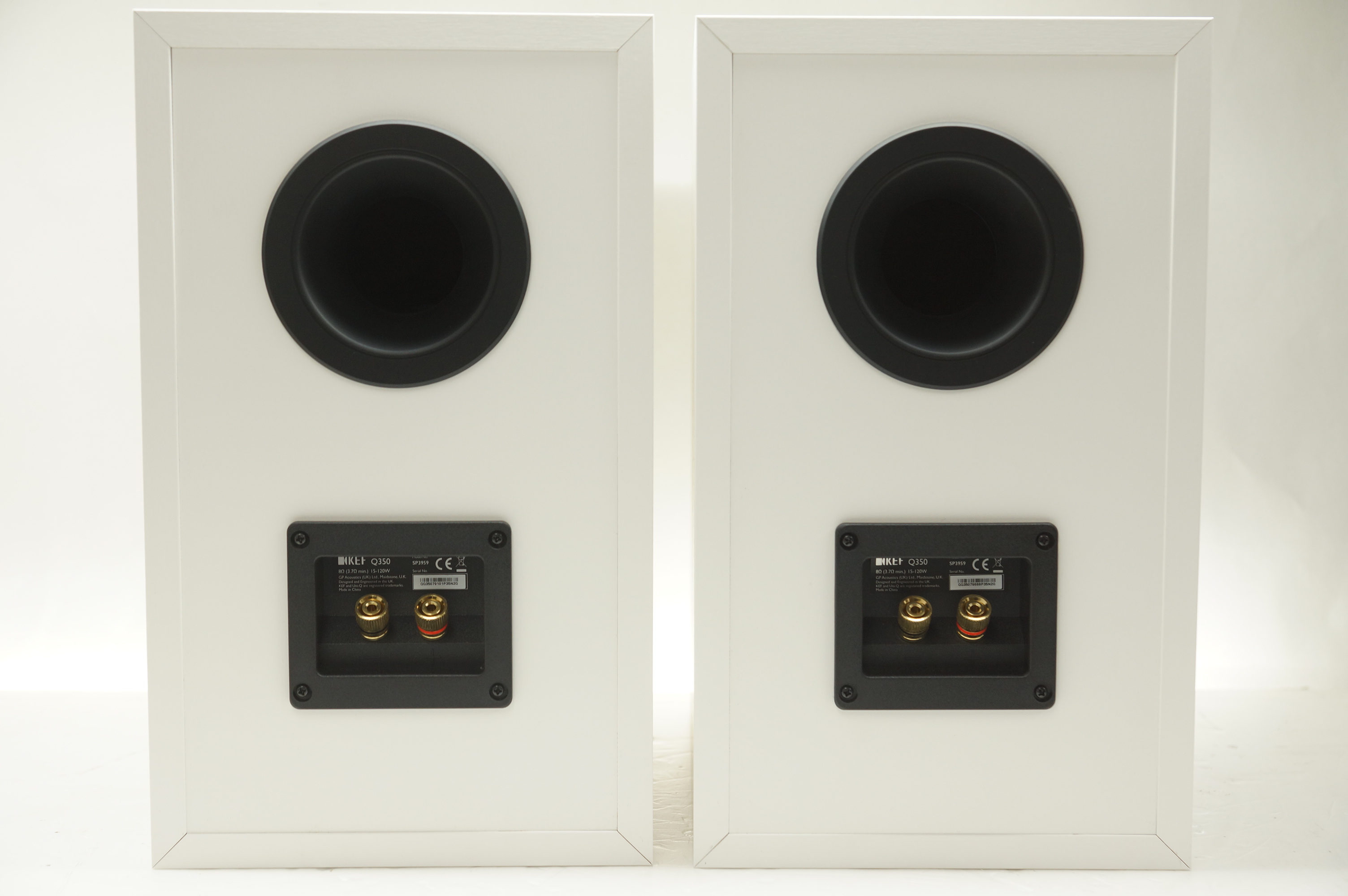 アバックWEB-SHOP / 【アウトレット】KEF Q350(WH)【コード90-02865】ブックシェルフスピーカー(ペア)