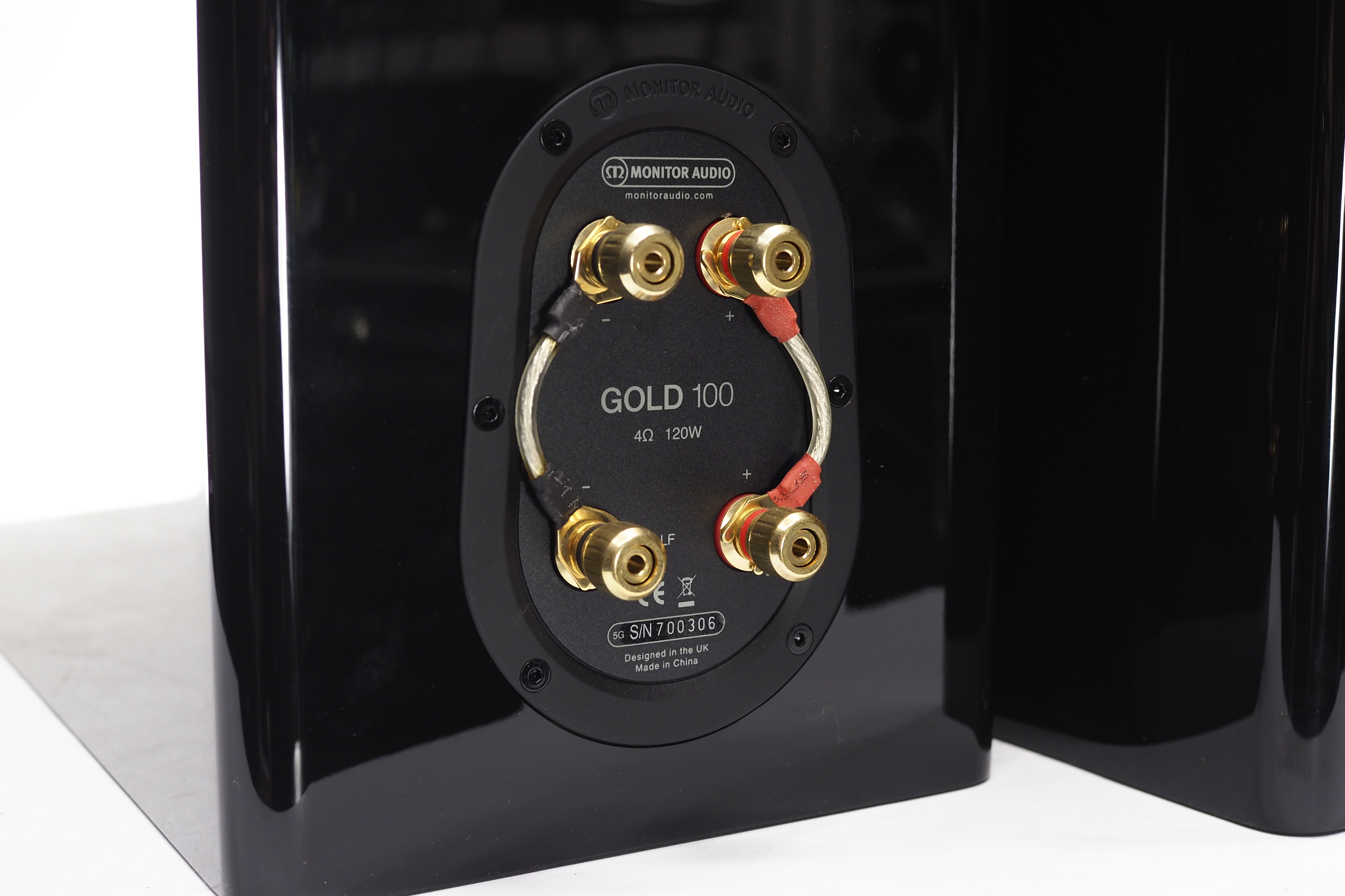 アバックWEB-SHOP / 【展示処分品】MonitorAudio GOLD100-5G(PB)グリル付き【コードF-GOLD100-5GPB】 モニターオーディオのスピーカー(ペア)