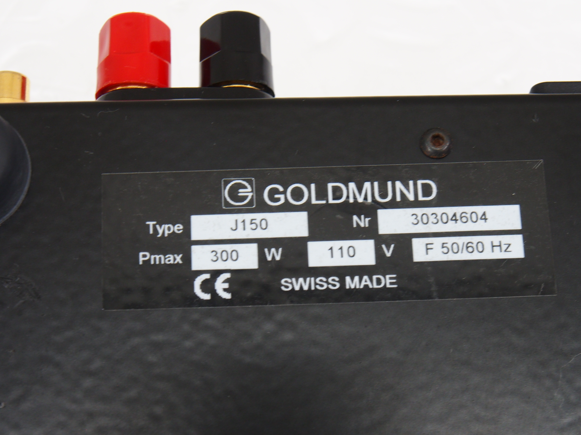 アバックWEB-SHOP / 【中古】GOLDMUND JOB150 【コード01-10013】モノラルパワーアンプ（2台1組）