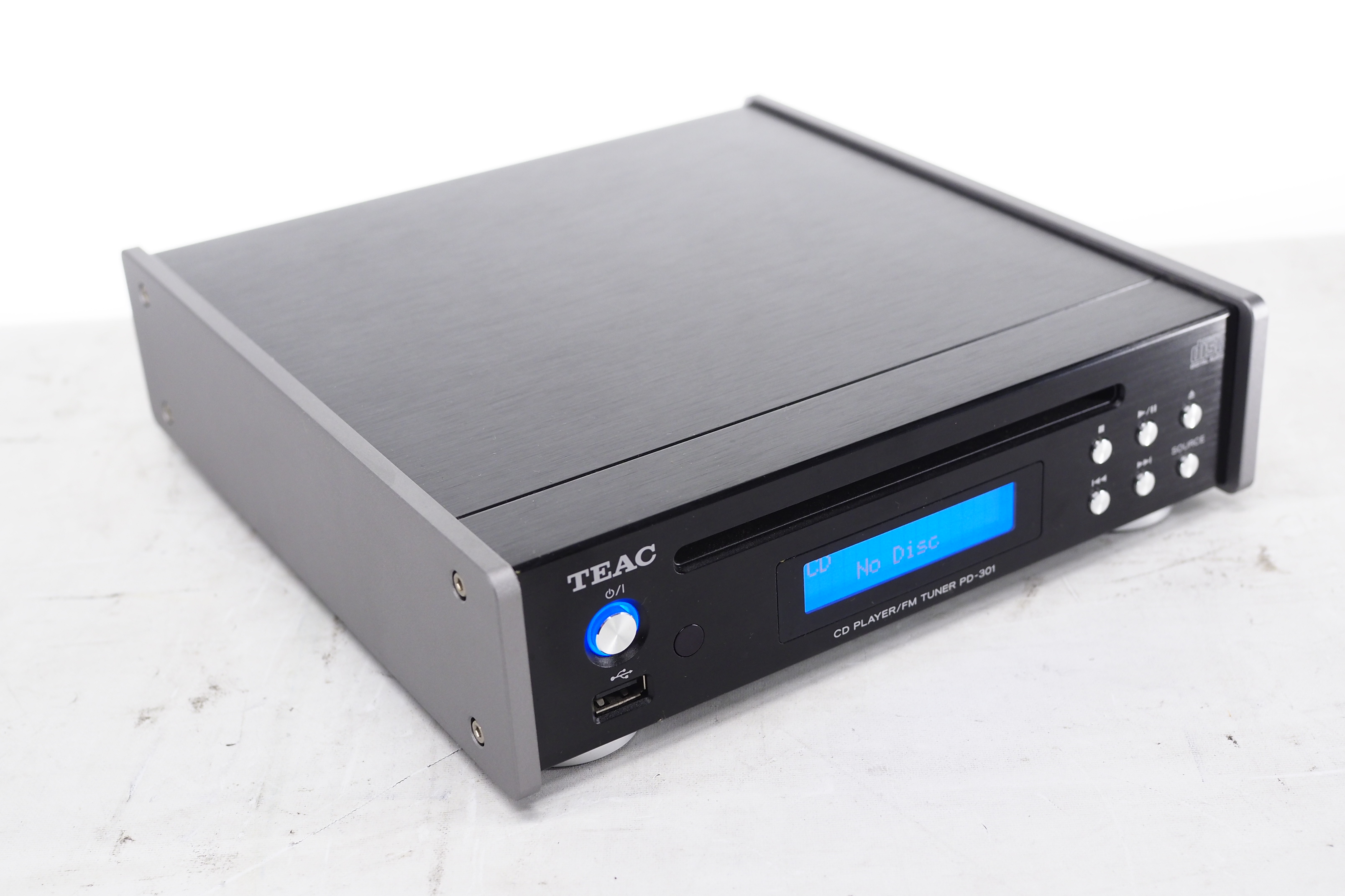 アバックWEB-SHOP / 【中古】TEAC PD-301(B)【コード21-06650】ティアックのワイドFMチューナー搭載CDプレーヤー