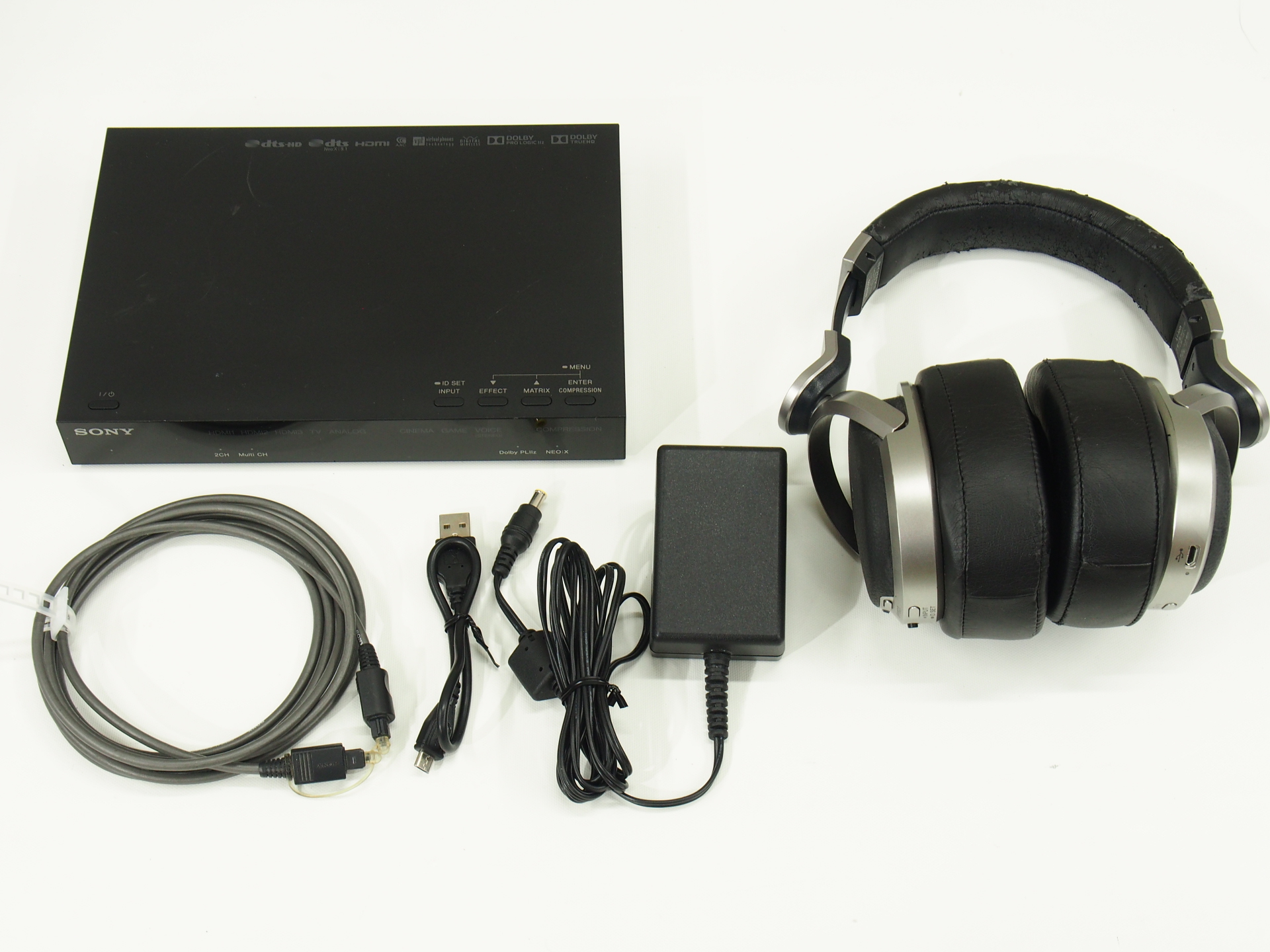 アバックWEB-SHOP / 【中古】SONY MDR-HW700DS-特【コード01-09710】デジタルサラウンドヘッドホンシステム