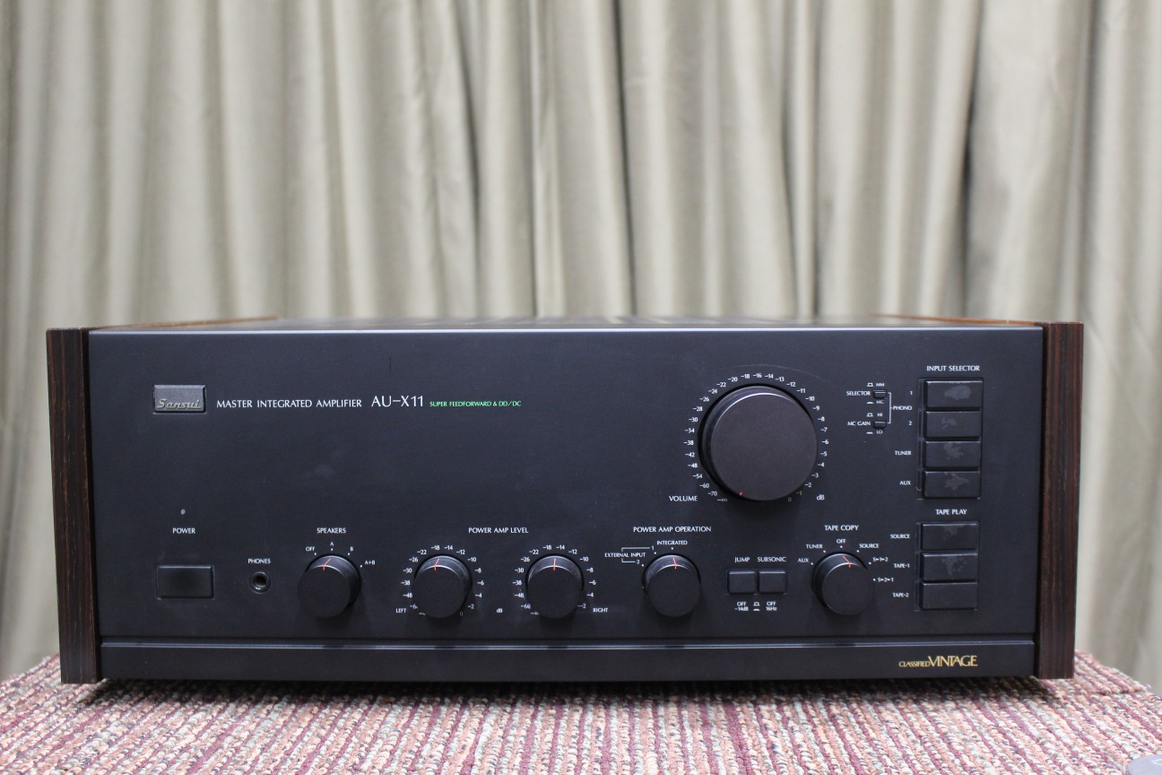 買取】SANSUI AU-X11【コード00-96978】 | 買取サイトのアバック