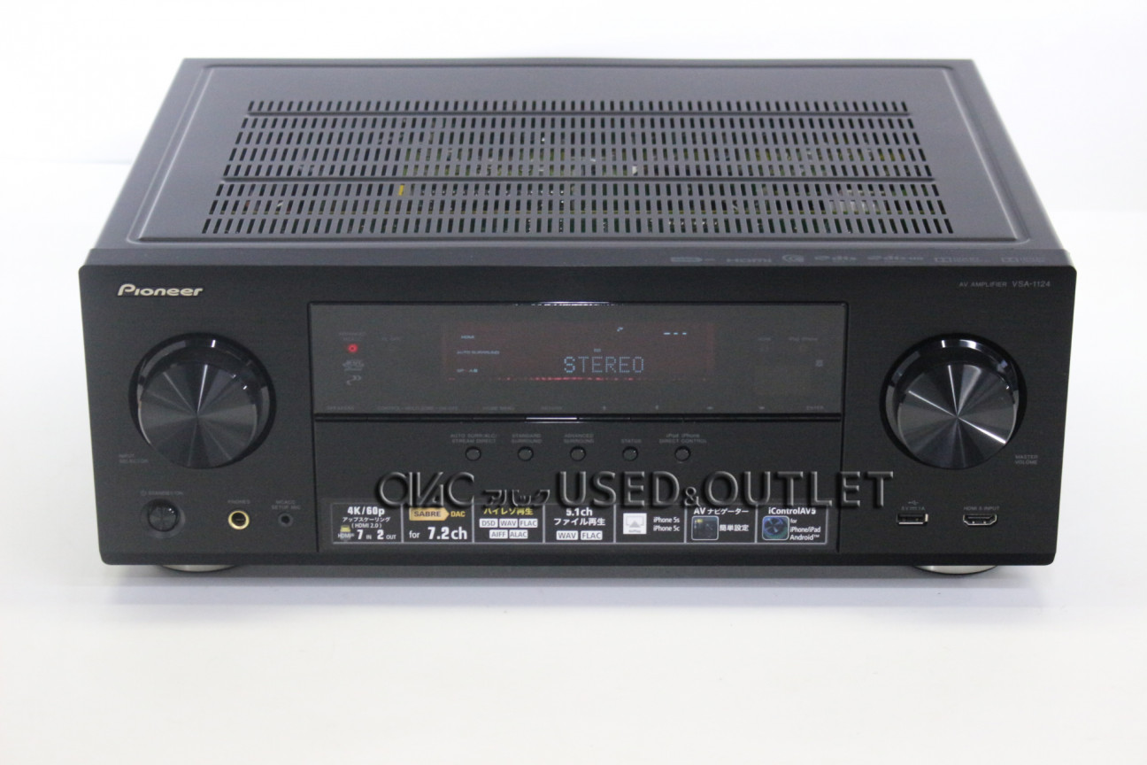 オーディオ機器 pioneer avアンプ vsa-1124 | cubeselection.com