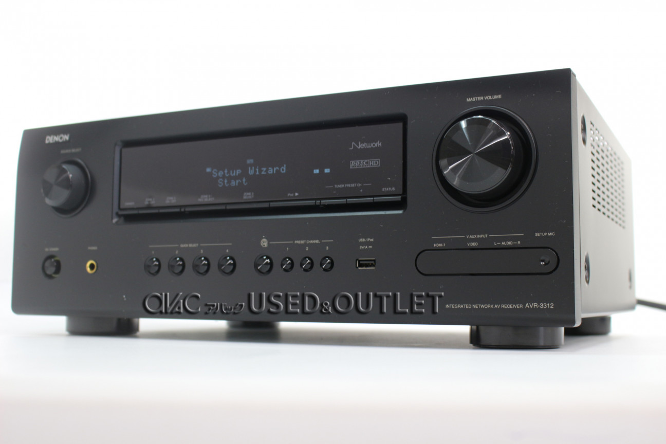 買取】DENON AVR-3312【コード01-04585】 | 買取サイトのアバック