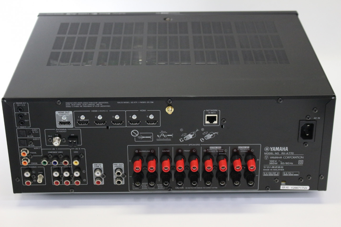 【中古】YAMAHA RX-A770(B)【コード01-01973】 | 中古販売・買取サイトのアバック