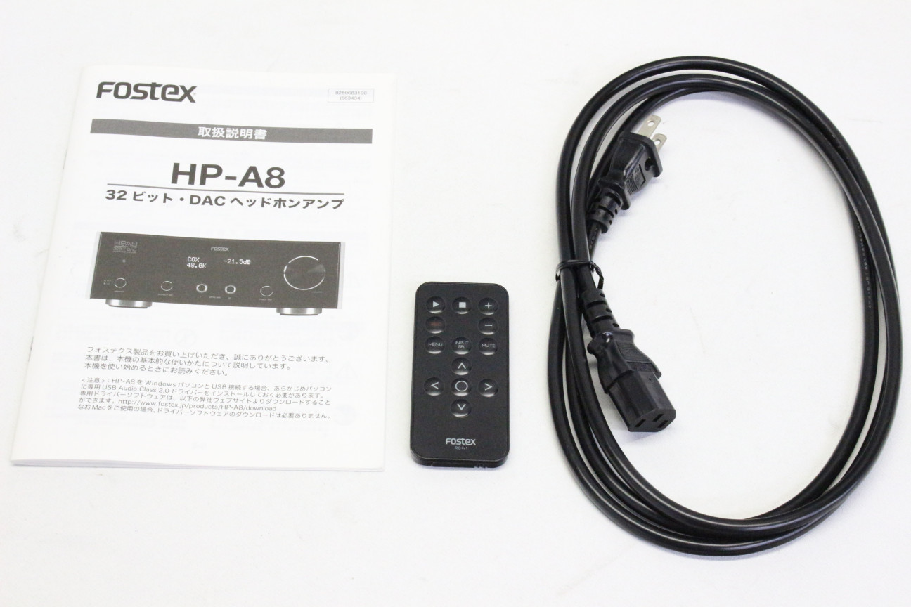 FOSTEX HP-A8 dac ヘッドホンアンプ kanfa720.com