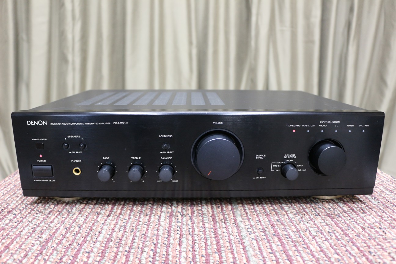 買取】DENON PMA-390III(K)【コード00-91764】 | 買取サイトのアバック