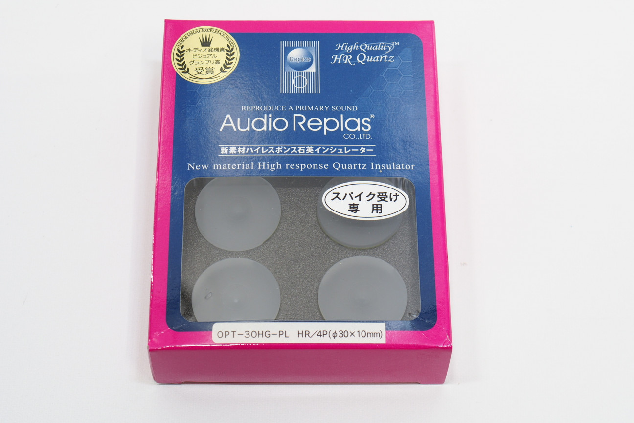 豊富なセール AUDIO REPLAS 超高純度石英 インシュレーター （8個1組